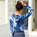 Tie-Dyeing Printed Long Sleeve Loose hoodies